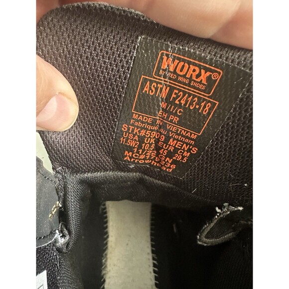 Worx Men’s Steel Toe Work boots for men size 11 main image 5